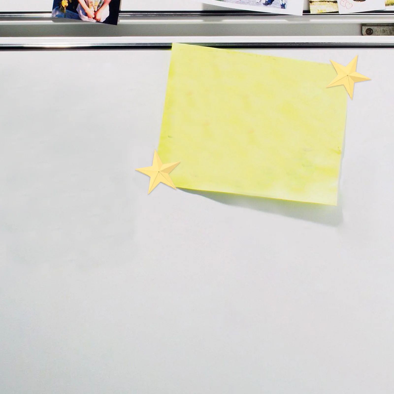 

2.5cm 3D Zinc Alloy Star Ornament Metal DIY Craft Decor for Home School Office Medal Making Magnetic Wall Decoration