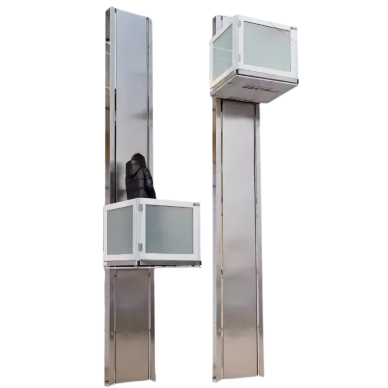 

Home Small Elevator Duplex Loft Second and Third Floor Installation Hydraulic Four-layer Small Lift Platform Simple Elevator
