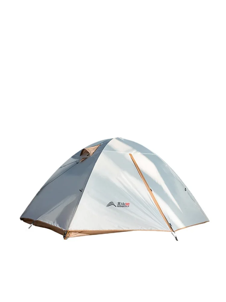 Tent Outdoor Equipment Portable Single Double Camping Equipment Professional Camping Outdoor Thickened Rain-Proof and Rainproof