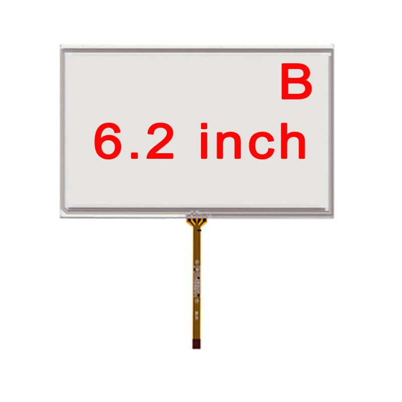 

НОВЫЙ 6,2-дюймовый 4-линейный сенсорный экран сопротивления, панель 155 мм * 88 мм, сенсорный датчик 155*88, 6 дюймов, верхние детали планшета, бесплатная доставка