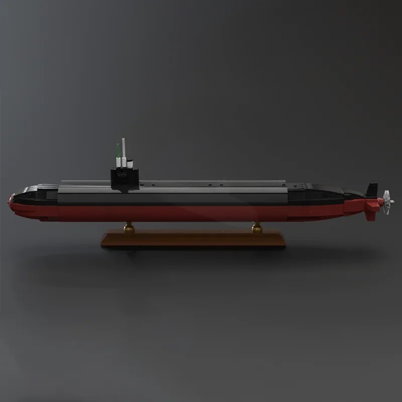 954 قطعة MOC لوس أنجلوس فئة الغواصة V2 بواسطة JREYDesigns – وحدات البحرية الأمريكية الغواصة نموذج نموذج اللبنات لتقوم بها بنفسك اللعب هدية