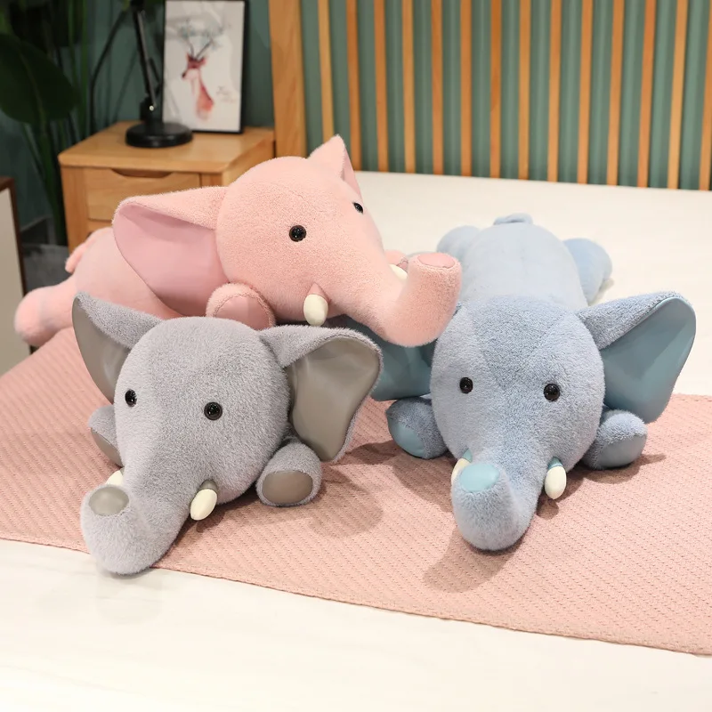 

Cute Long Eared Elephant Plush Toys Soft Stuffed Animals Dolls Soft Long Sleeping Pillow Dolls Home Decoration Children Gifts