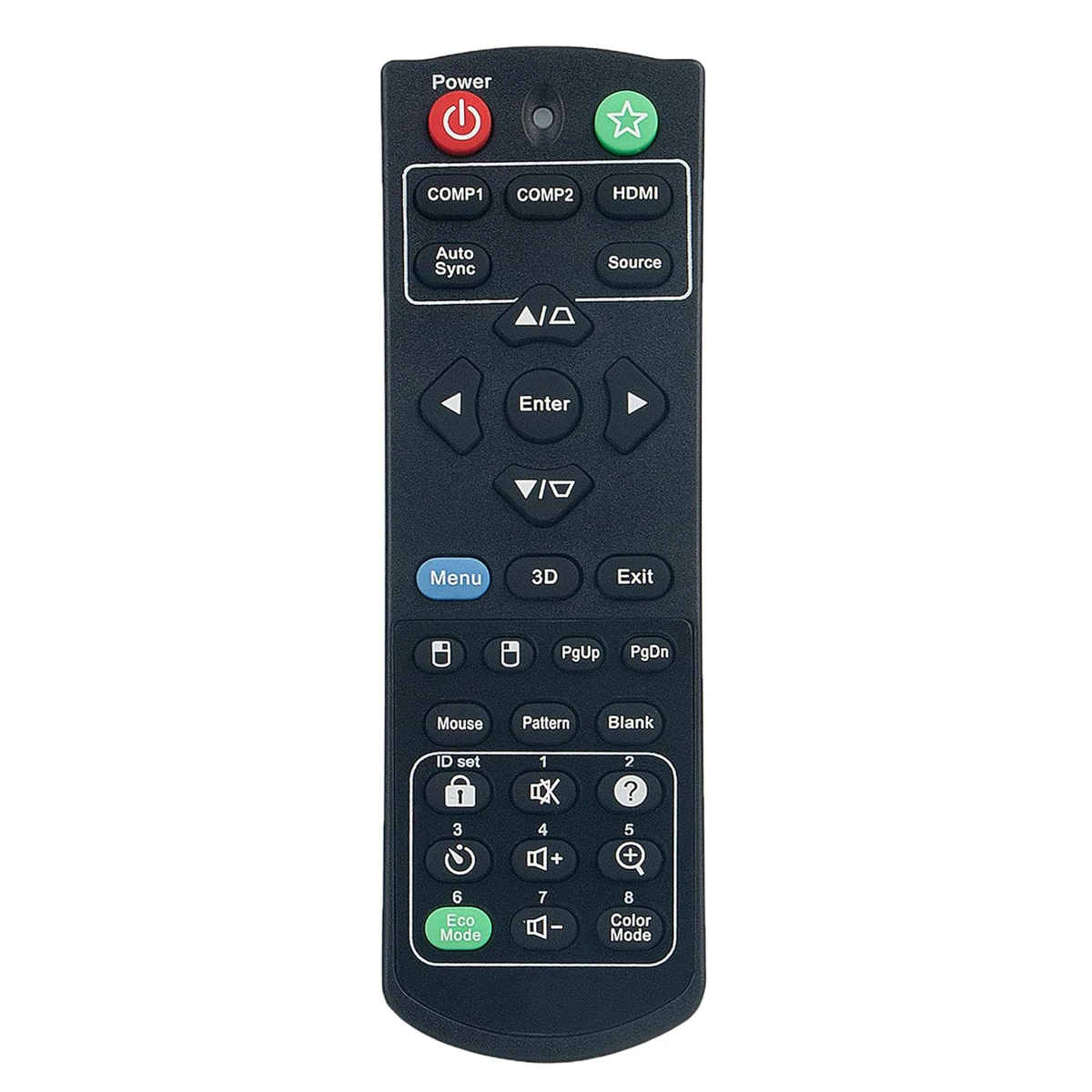 New Replacement Remote Control For ViewSonic PJD7828HDL PJD7831HDL PJD7836HDL PRO7827HD Projector