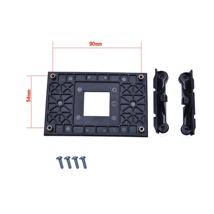 1 Set Stable Professional CPU Fan Bracket Holder Radiator Mount Easy Install Sturdy Replacement Back Plate Support For AM4 #567