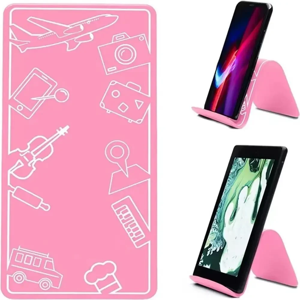 Multifunktionaler faltbarer Handyhalter, winkelverstellbar, Graffiti-Wind-Tablet-Desktop-Ständer für iPad, iPhone, Samsung, Xiaomi