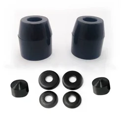 Kits de arandelas de bujes para monopatín de 7 pulgadas, soporte de amortiguadores para monopatín de cuatro ruedas, accesorio a prueba de golpes para monopatín Longboard