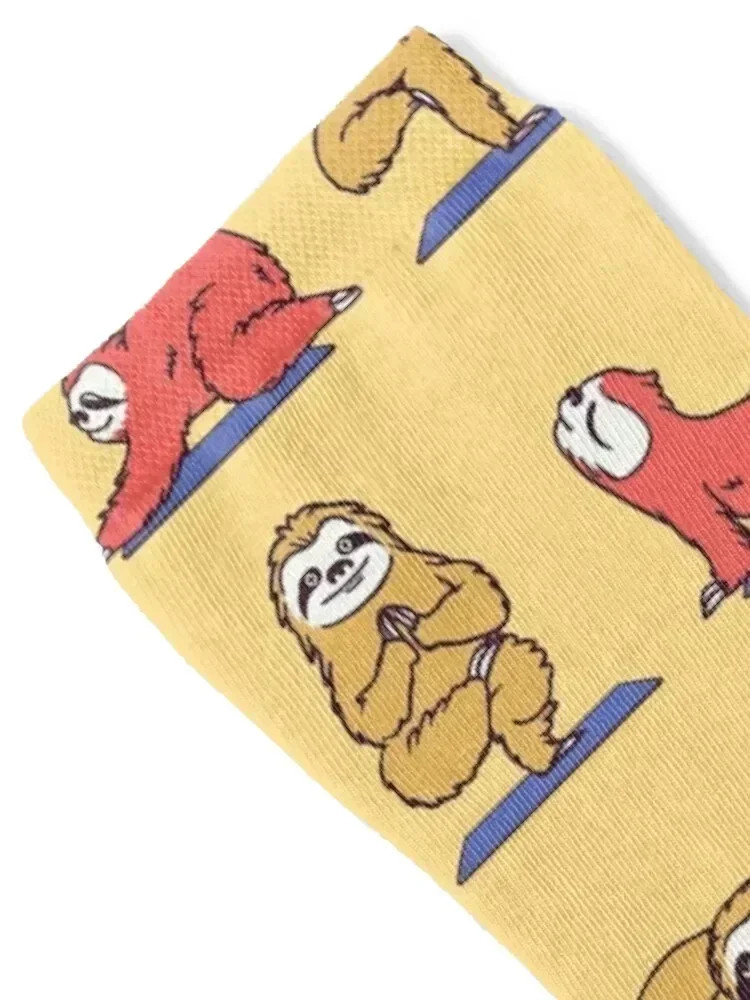 Sloth Yoga Socks hiking Running Lots basketball Socks Woman Men's