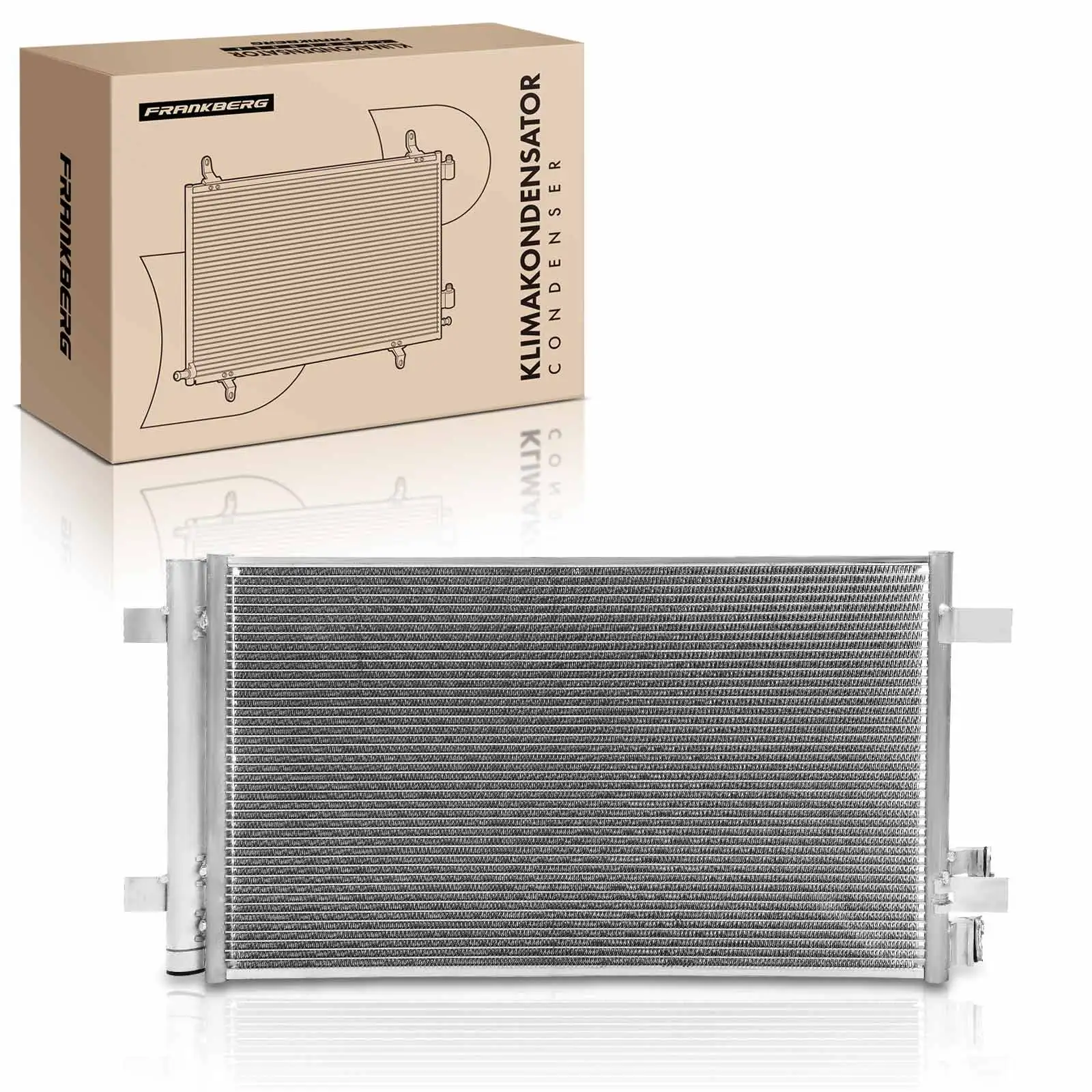 Frankberg 1x condensor airco voor Audi A1 Seat Ibiza V VW Polo AE1 AW1 BZ1 Skoda 941193 2Q0816411A