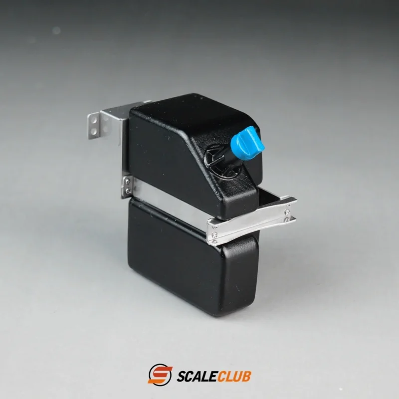 RC 1/14 Scaleclub Model Upgrade Urea Tank With Bracket for Tamiya Hydraulic Excavator Loader Dump Truck Tripper DIY Parts