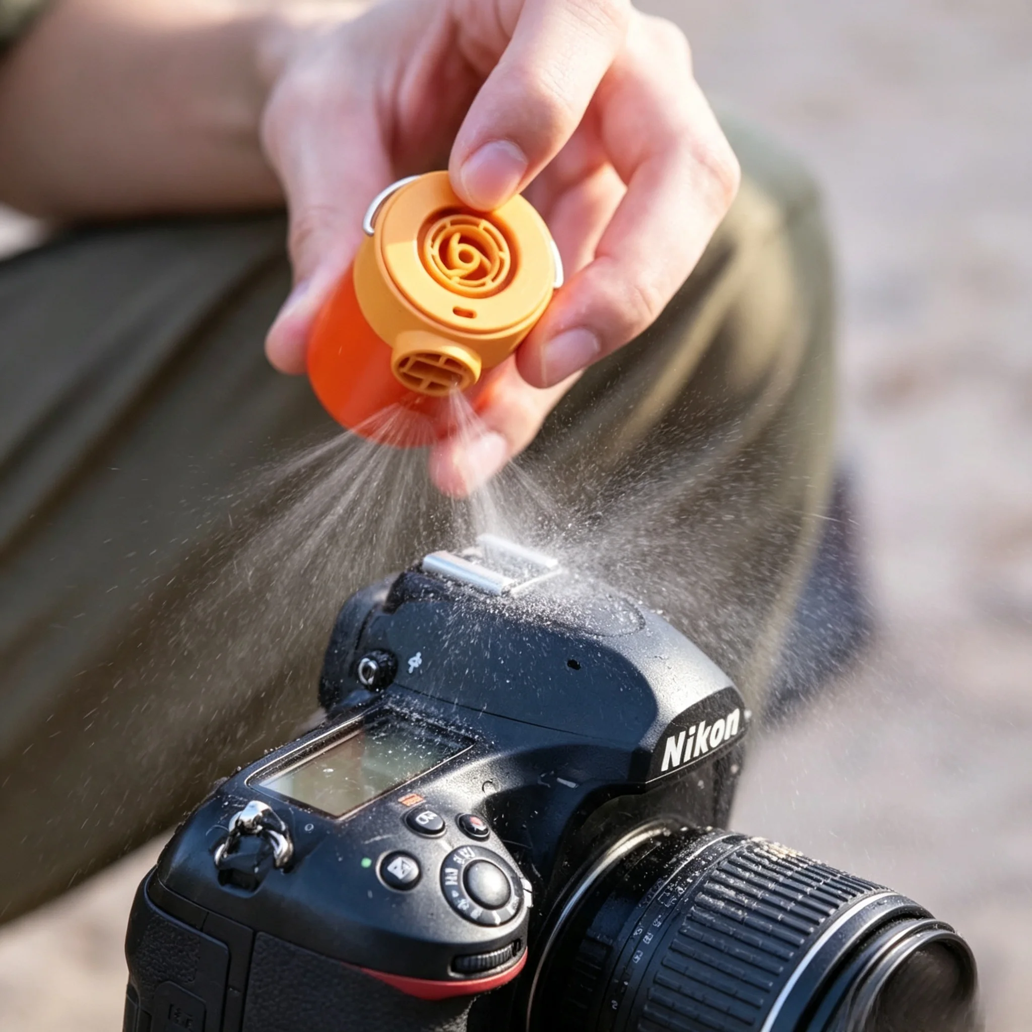 Mini Tragbarer Luftkompressor mit LED-Licht Typ-C Wiederaufladbare Leichtgewichtige Pumpe für Outdoor-Camping – Detail 10