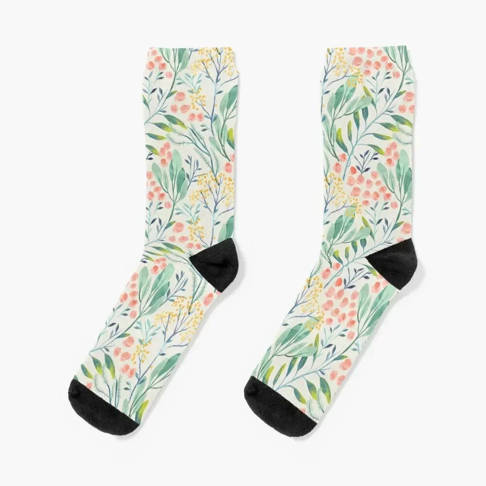 Botanical Garden Socks Run cotton bright garter Wholesale Men Socks Luxury Brand Women's