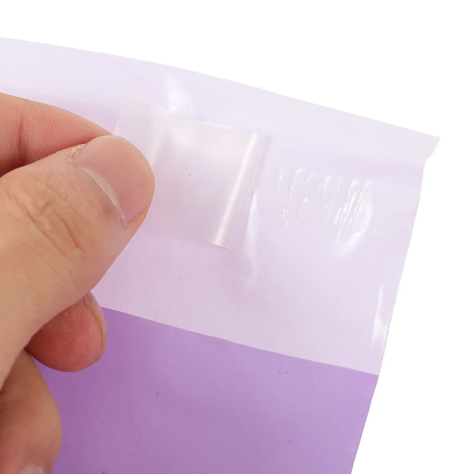 

100 шт. фиолетовых почтовых конвертов с прочной клейкой застежкой, герметичные пакеты для женской гигиены и доставки