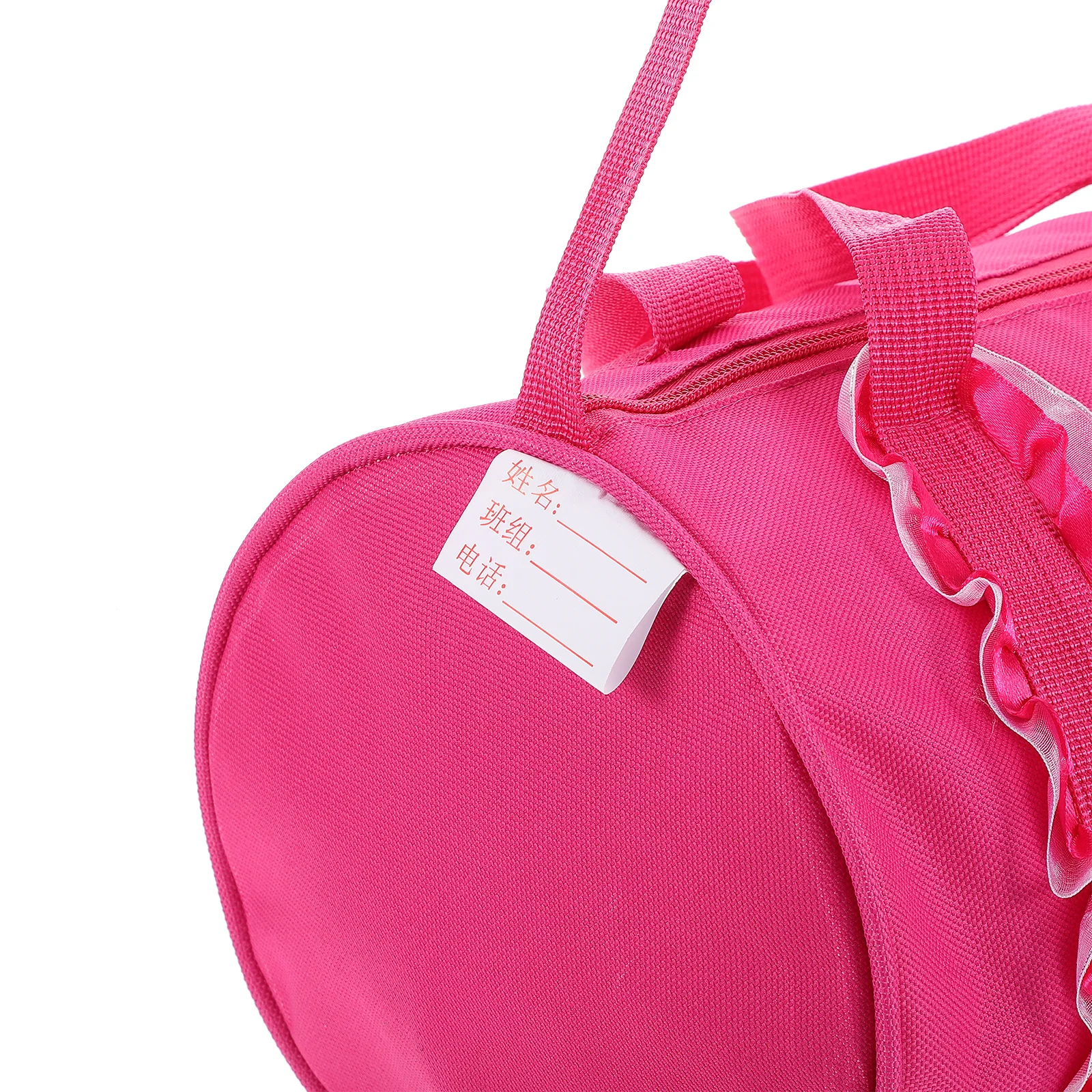 Bolsa de baile de Ballet ligera, bolso espacioso de Estilo Princesa para zapatos de baile, práctica de Ballet, bolsas de bailarina escolar para