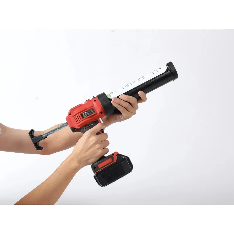 Электрический пистолет для герметизации, 18 В, 4 скорости, питание от аккумулятора, клей для цемента, стекла, клеевой пистолет, инструмент для герметика, 220 В/110 В, ЕС/США