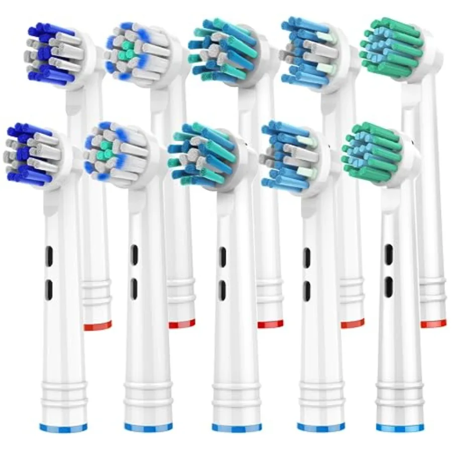 

Сменные насадки для зубных щеток Oral B Braun, 10 шт., профессиональные насадки для электрических зубных щеток, совместимые с Oral B