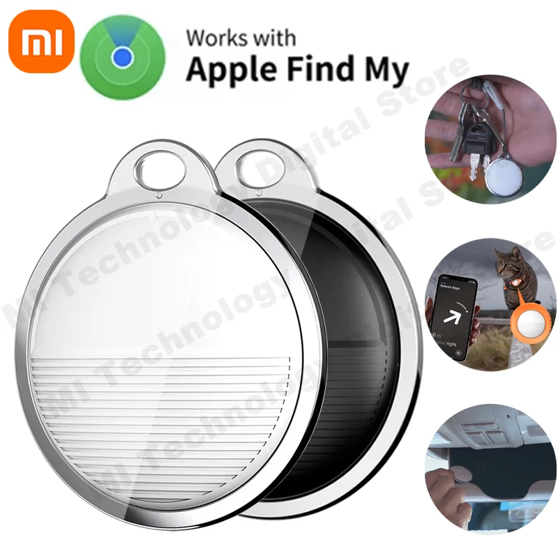 

Xiaomi Mini tag Tracker For Apple iOS System Find My APP Child/key Finder Pet bike Bag Anti Lost Tracker Smart Bluetooth airtag