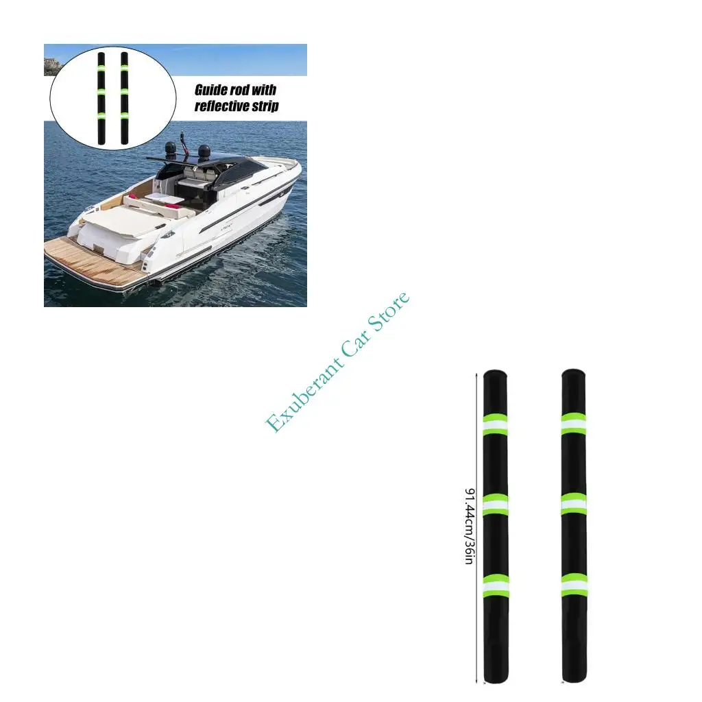 

Waterproof Fishing Boat Trailer Guide Poles Protectors Foam And Polyester Construction With High Visibility Design
