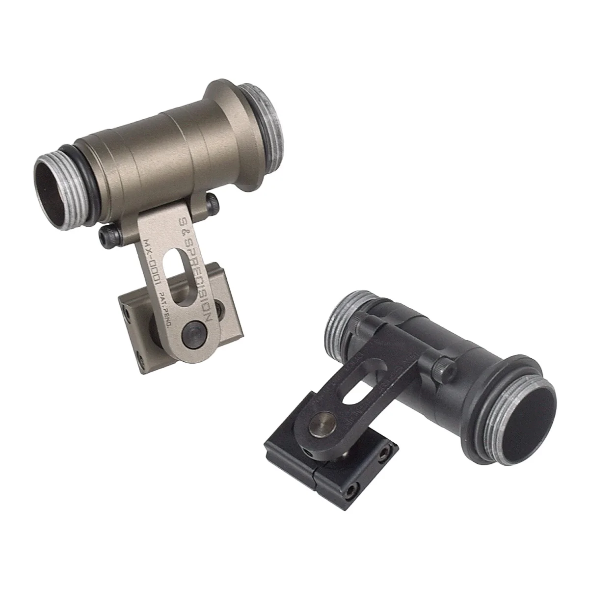 Soporte giratorio casco táctico SS MAX – Picatinny linterna - imagen 5