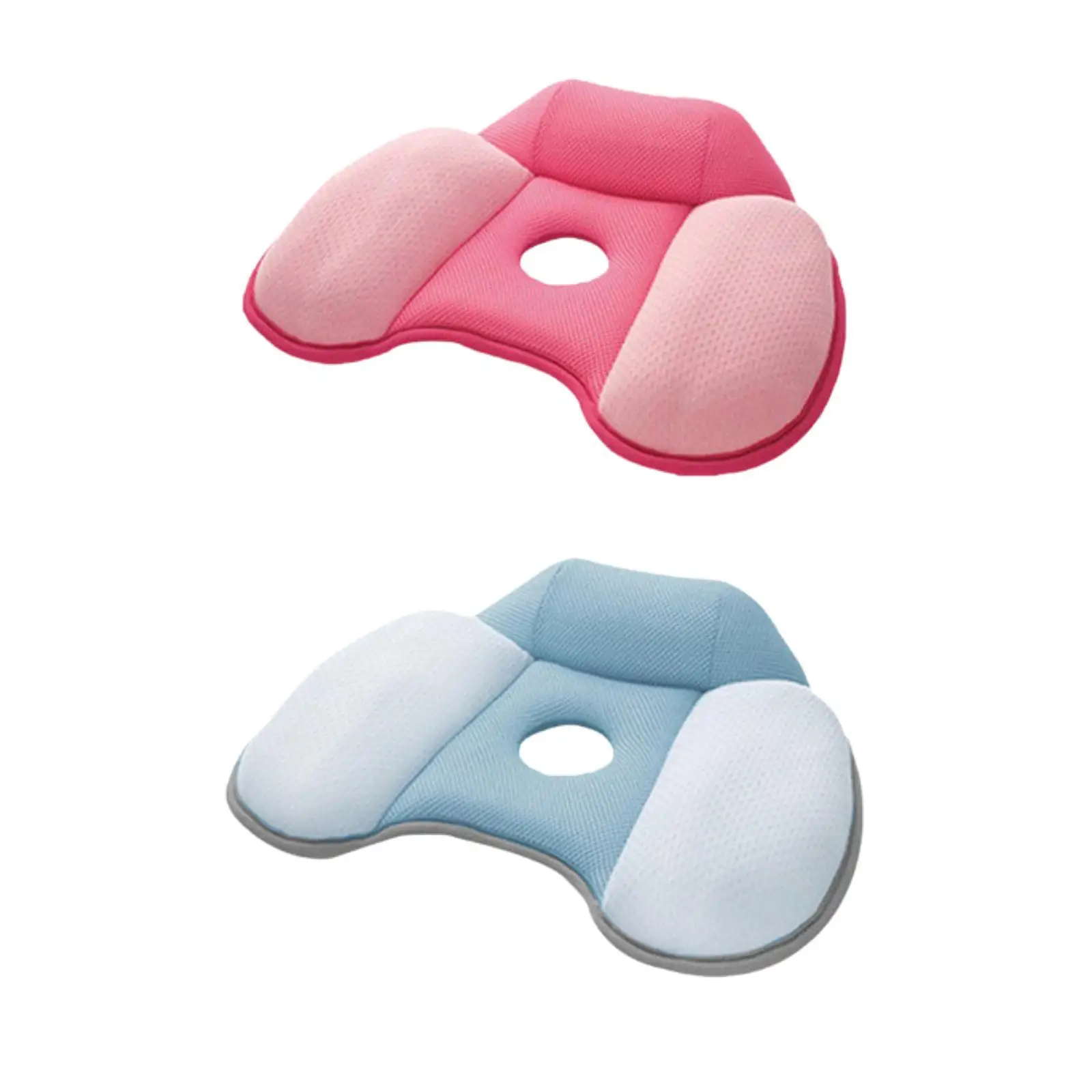 Seat Cushion Breathable Lightweight Practical Sitting Pad Multiuse Beauty Buttocks Cushion for Car Airplane Stadium Home Chair