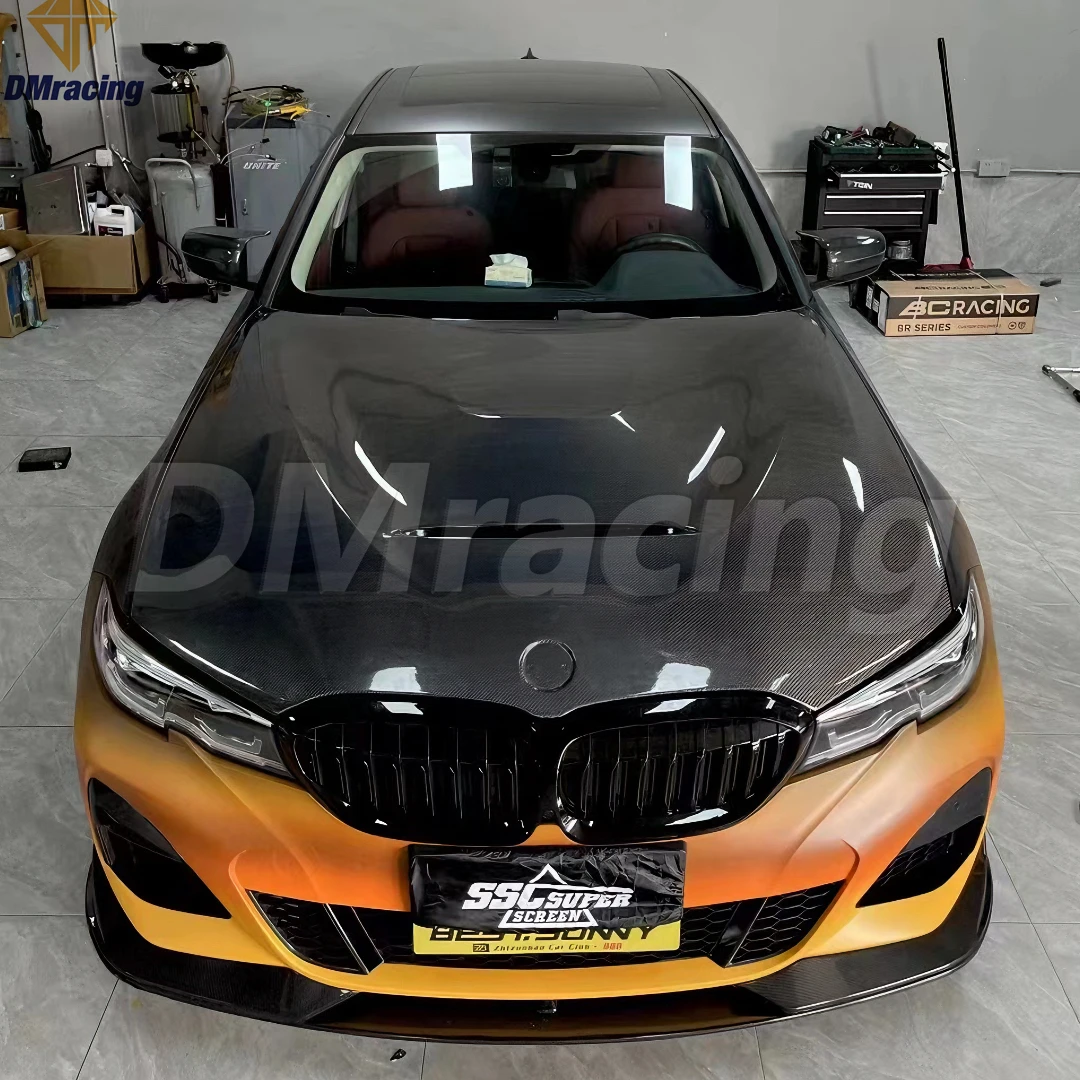 GTS Style Carbon Fiber Hood Bonnet For  3 Series G20 G28 2019-2021