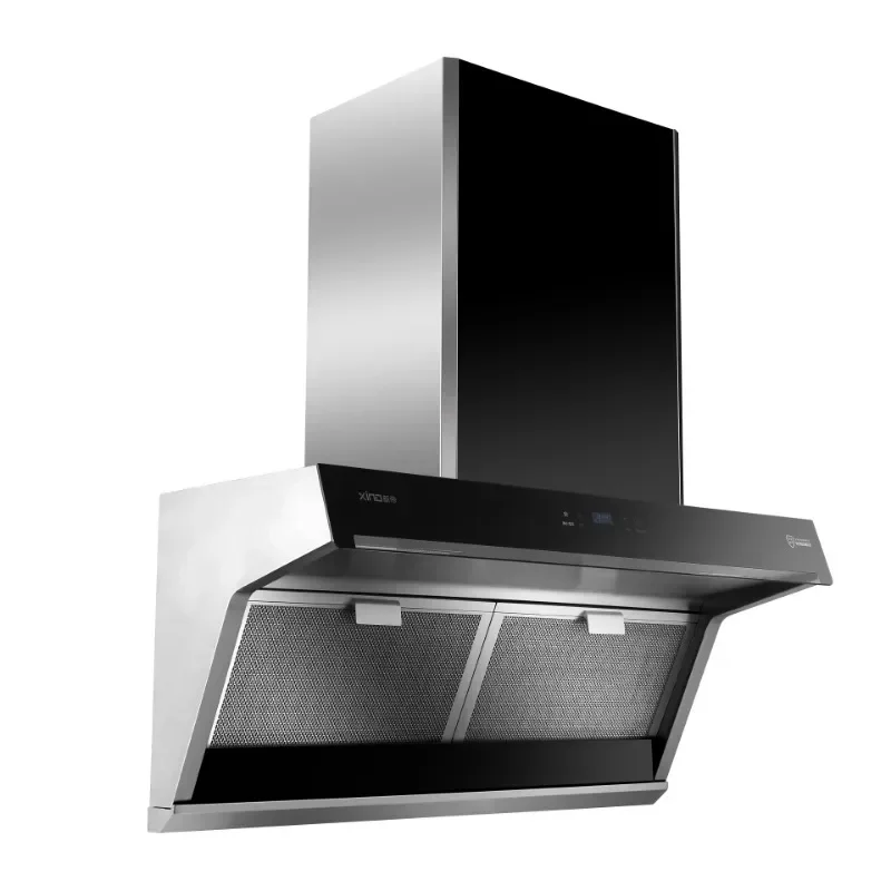 Easy Operation Hot Selling Cooker Household Kitchen Range Hood High-power Stainless Steel Free Spare Parts LOW Noise