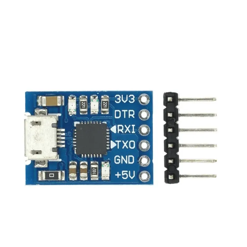 Cjmcu cp2102 typ-c micro usb zu uart ttl modul 6pin serieller konverter uart stc ersetzen ft232 – Detail 1