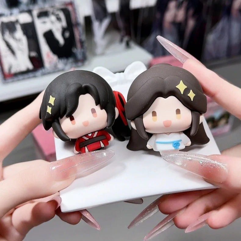 Echte Heaven Official's Blessing TGCF One Thought Blooms Blind Box Mini-Sitzfigur, Schreibtischdekoration, Sammlerstück, Geschenk – Detail 5