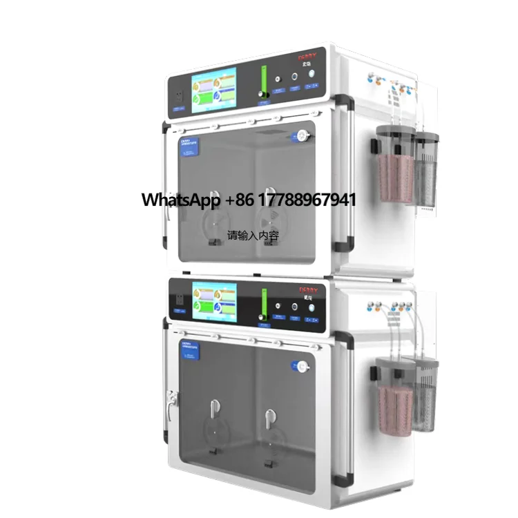 Durable Derry Stainless Steel Pet Incubator Veterinary Intensive Instrument Cat Dog ICU Cage Smart Independent Medical Care