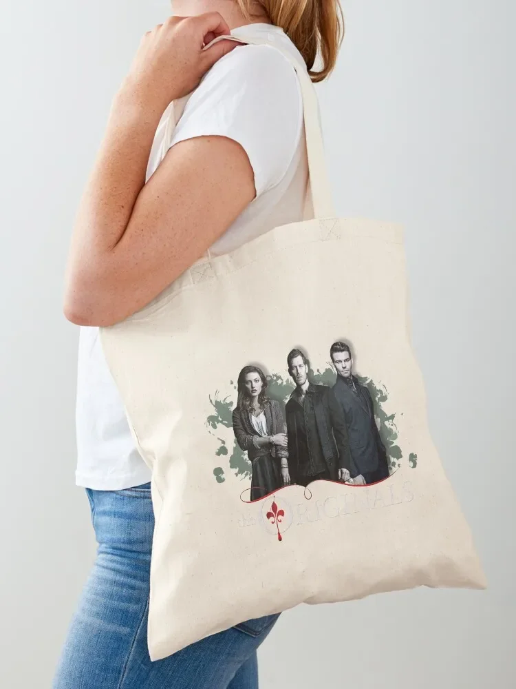 The Originals - Klaus, Hayley and Elijah Tote Bag shopper bag women canvas bag for beach personalized tote