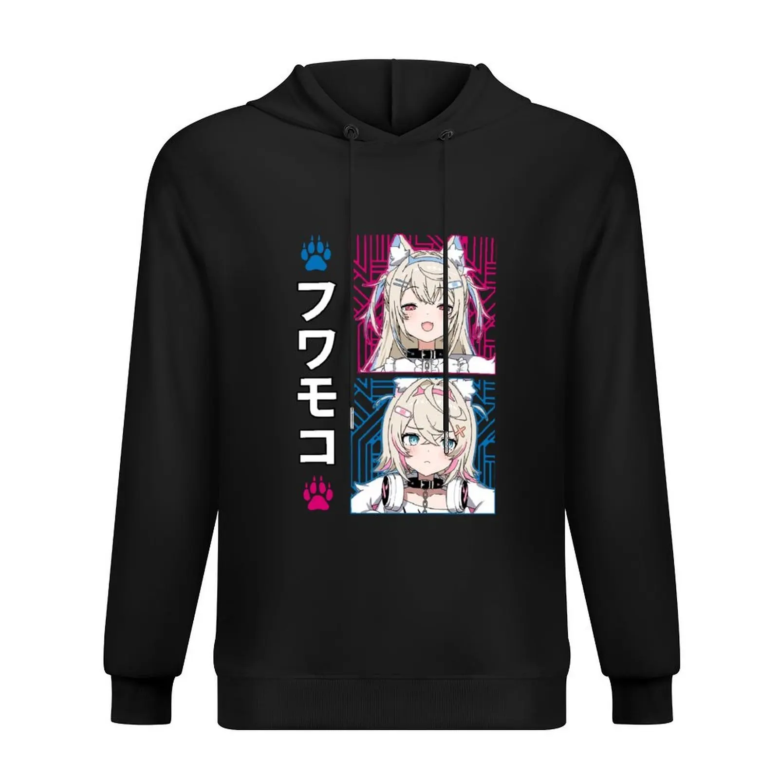 

FuwaMoco Advent Hoodie autumn men's coat anime clothes men's clothes oversized hoodie