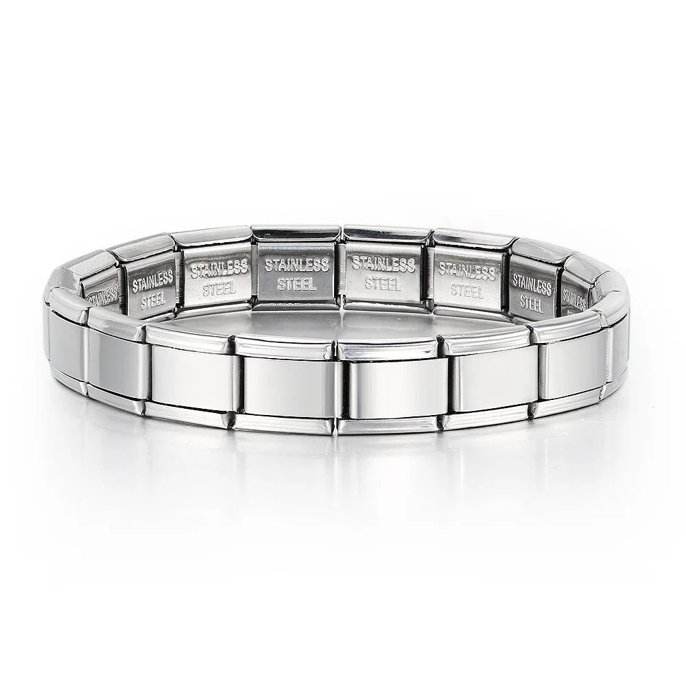 1pc Mode 20*9mm Breite Frauen Männer Schmuck Silber Farbe Edelstahl Armband Armreif Männlich Weiblich Party täglichen Zubehör – Detail 6