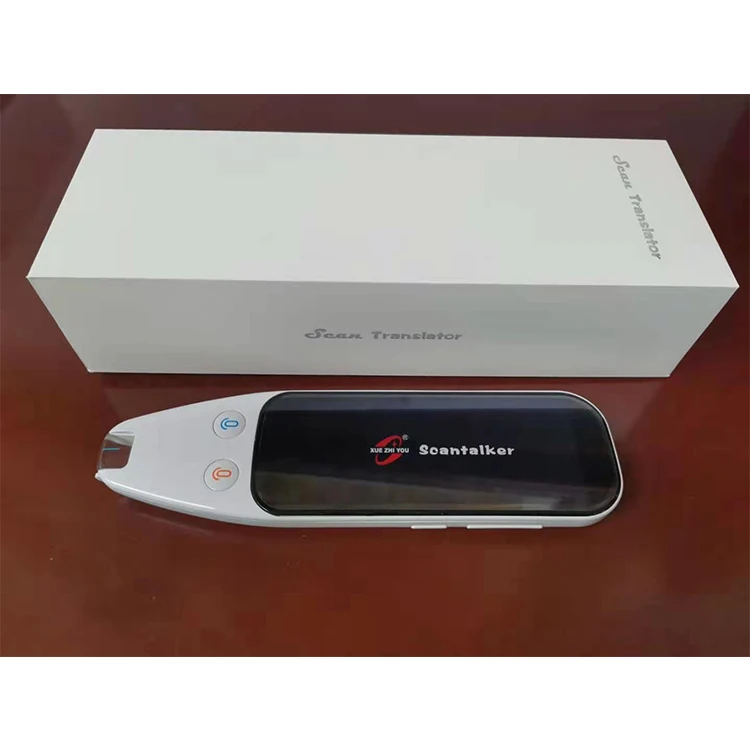 OEM-Custom Language Translator Pen Scanner, Scantalker, Examination Reader em espanhol, francês, árabe, inglês, japonês e coreano