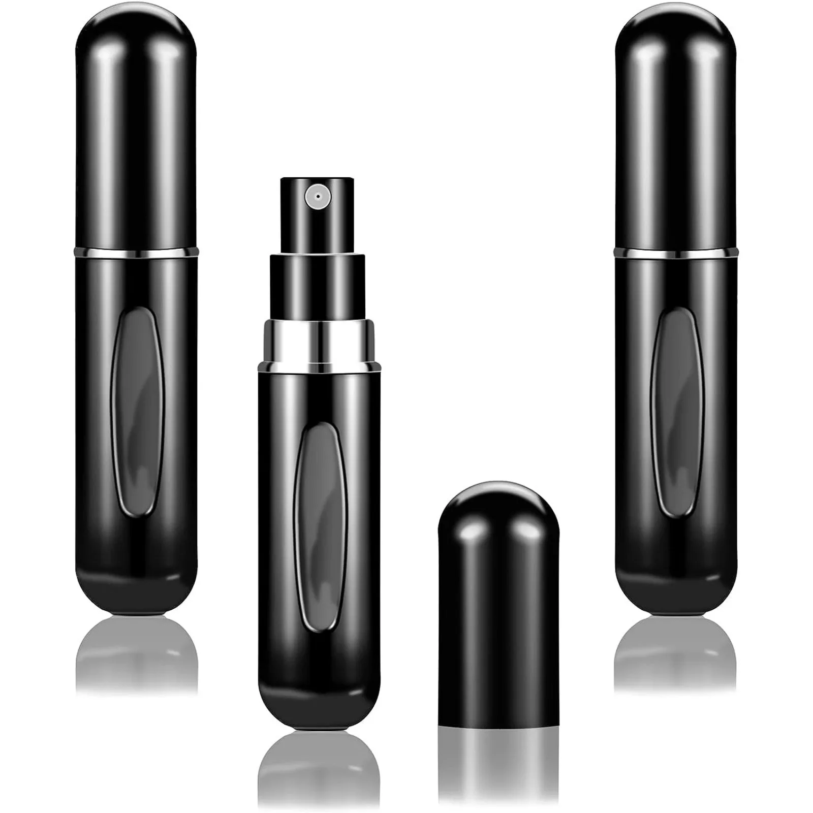 3/5/10/20/30PCS 5ml Mini Perfume Atomizer Portable Liquid Container Cosmetics Traveling Aluminum Spray Refillable Spray Bottle