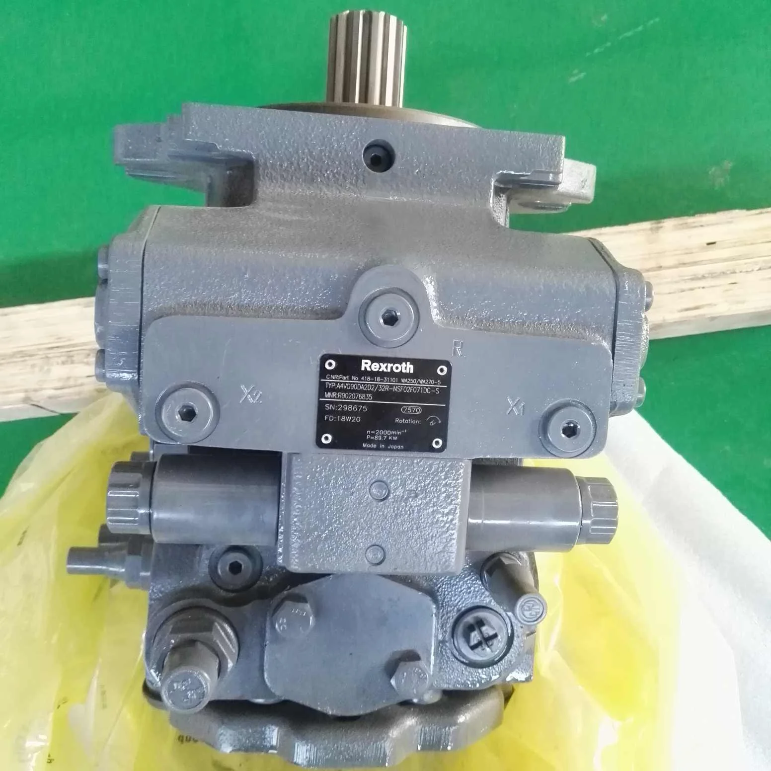 

Производитель деталей строительной техники A4VG90DA Гидравлический насос A10VO45DFLR Фабрика главных гидравлических насосов