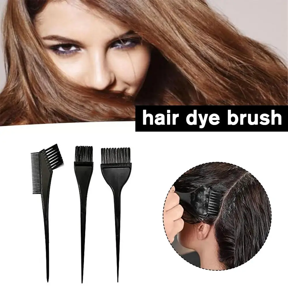 Hair Color Dye Bowl Comb Brushes Tool Kit Hair Dyeing Salon Hairdressing Styling Tint DIY Tool Brochas Para Tinte De Cabell C9U2