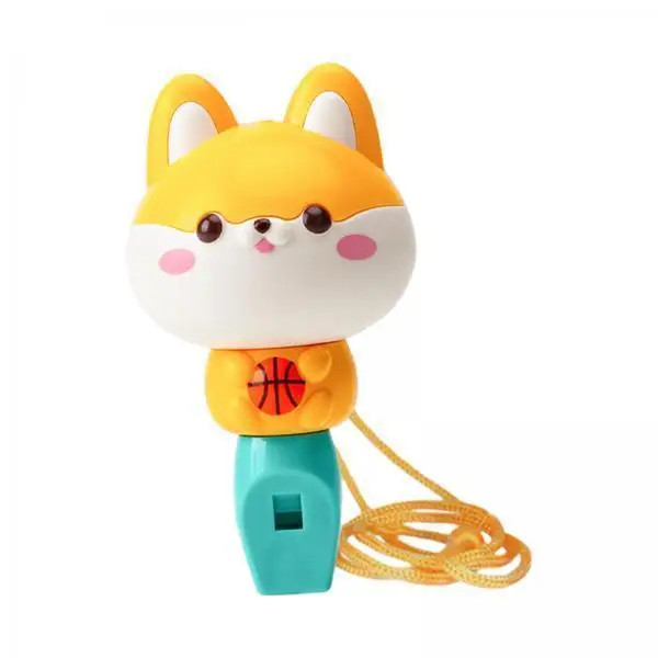 Cute Cartoon Animal Whistle for Children ABS Musical Instrument Toy Sounding Noisemaker for Party Favors