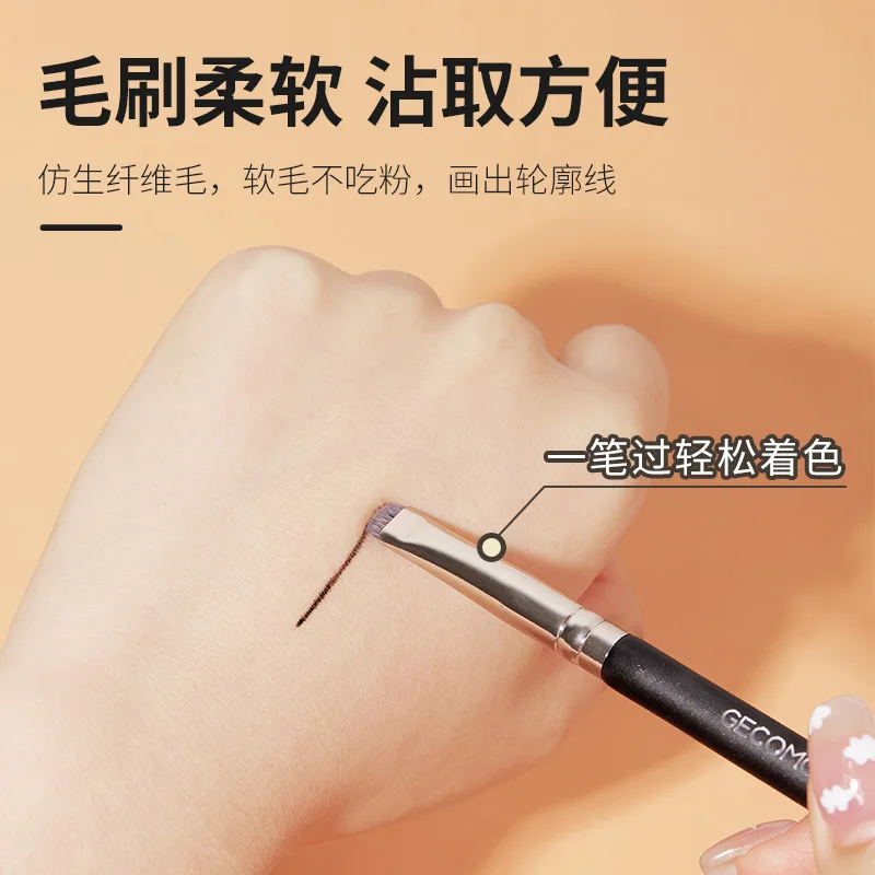 1PC Arc Eye Liner Make Up Brushes Precision Eyeliner Makeup Brush Portable Eyelid Aegyo Sal Sharp Thin Small Eye Cosmetic Tools