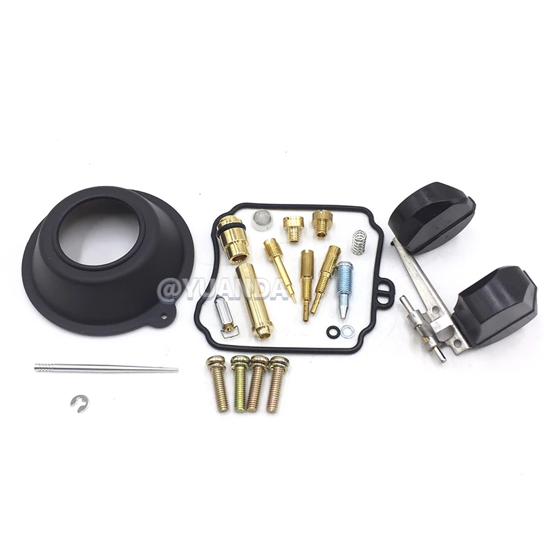 Carburetor Repair Kit For Yamaha XV125 Virago 1997-2000 Single Carb Twin Cylinder 4RF-14901-00 4