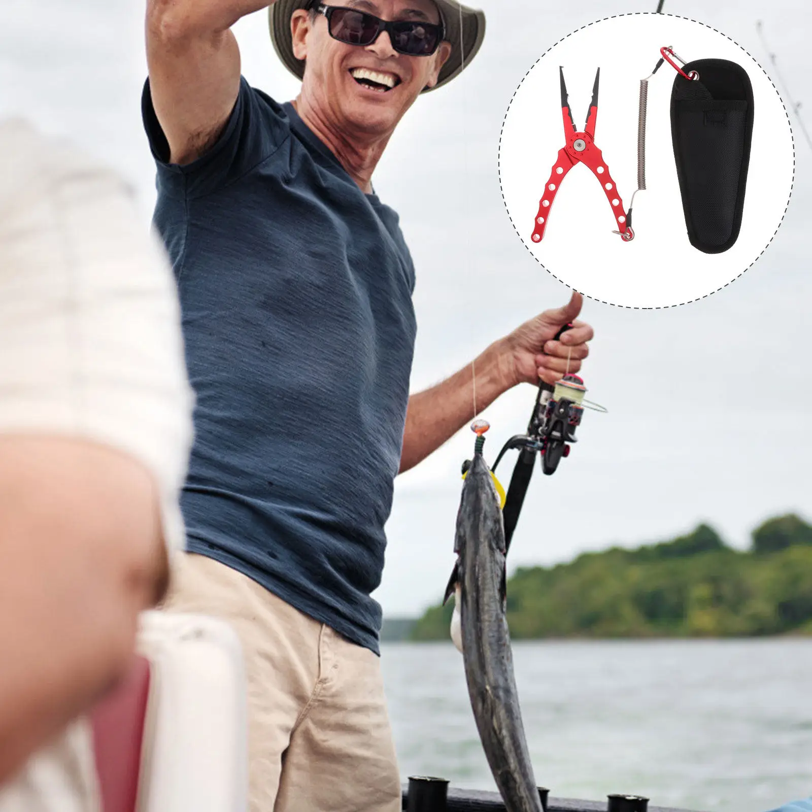 

Multifunction Stainless Steel Fishing Scissors Pliers for Saltwater Freshwater Ice Deep Sea River Pond Fishing Tackle