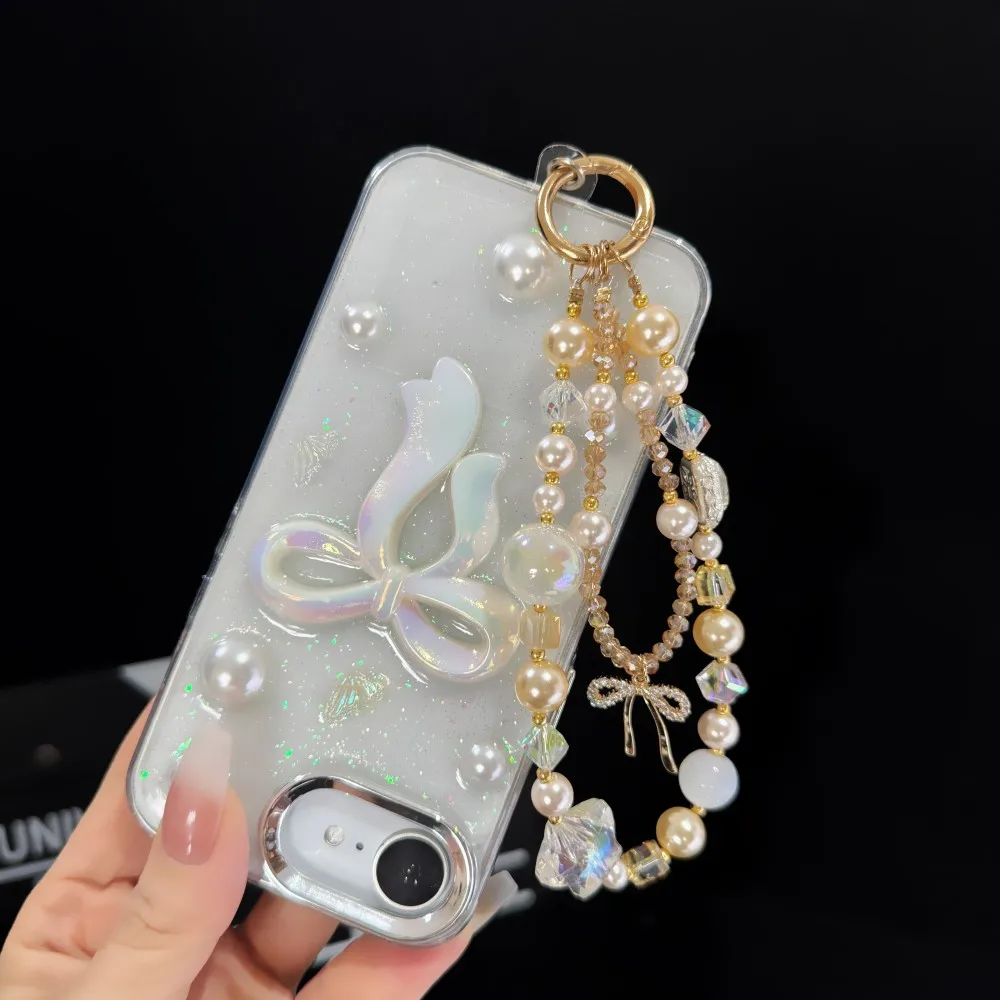 الإبداعية القوس ستار جراب هاتف سلسلة حقيبة عالمية ملحق مفتاح سوار هايدي حبة العالمي حزام الهاتف القابل للتطبيق #4