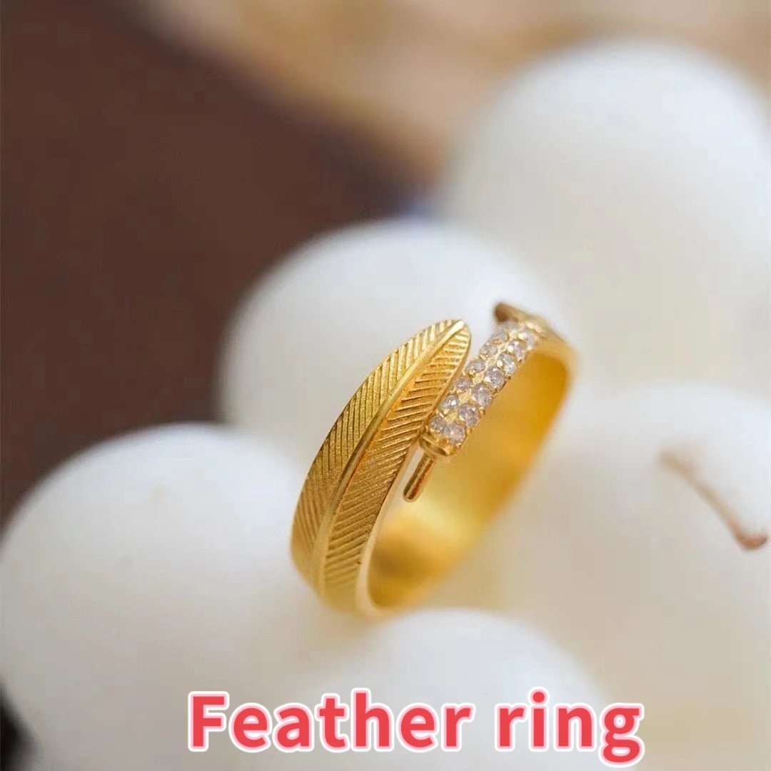 

Swan Feather Ring, for the perfect person in your heart (Christmas Gift Selection)