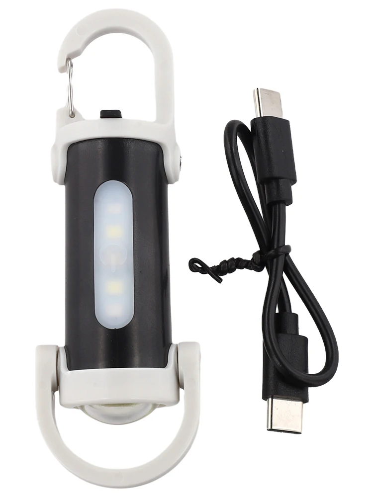 88*35mm Compact LED Flashlight Waterproof Camping Flashlight Outdoor Ideal For Outdoor Activities Type-C USB Charging