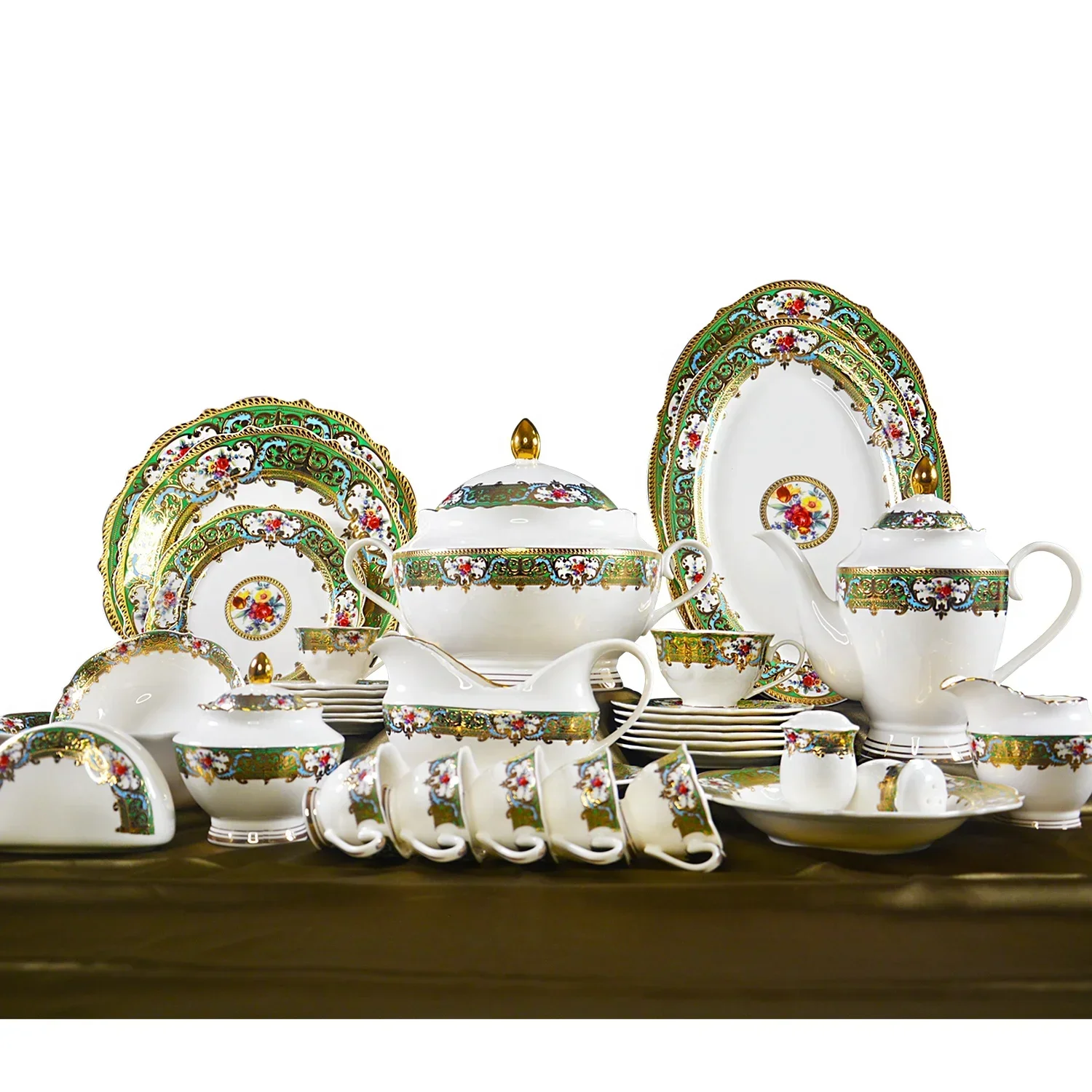 98 Pcs Embossed Gol… - image