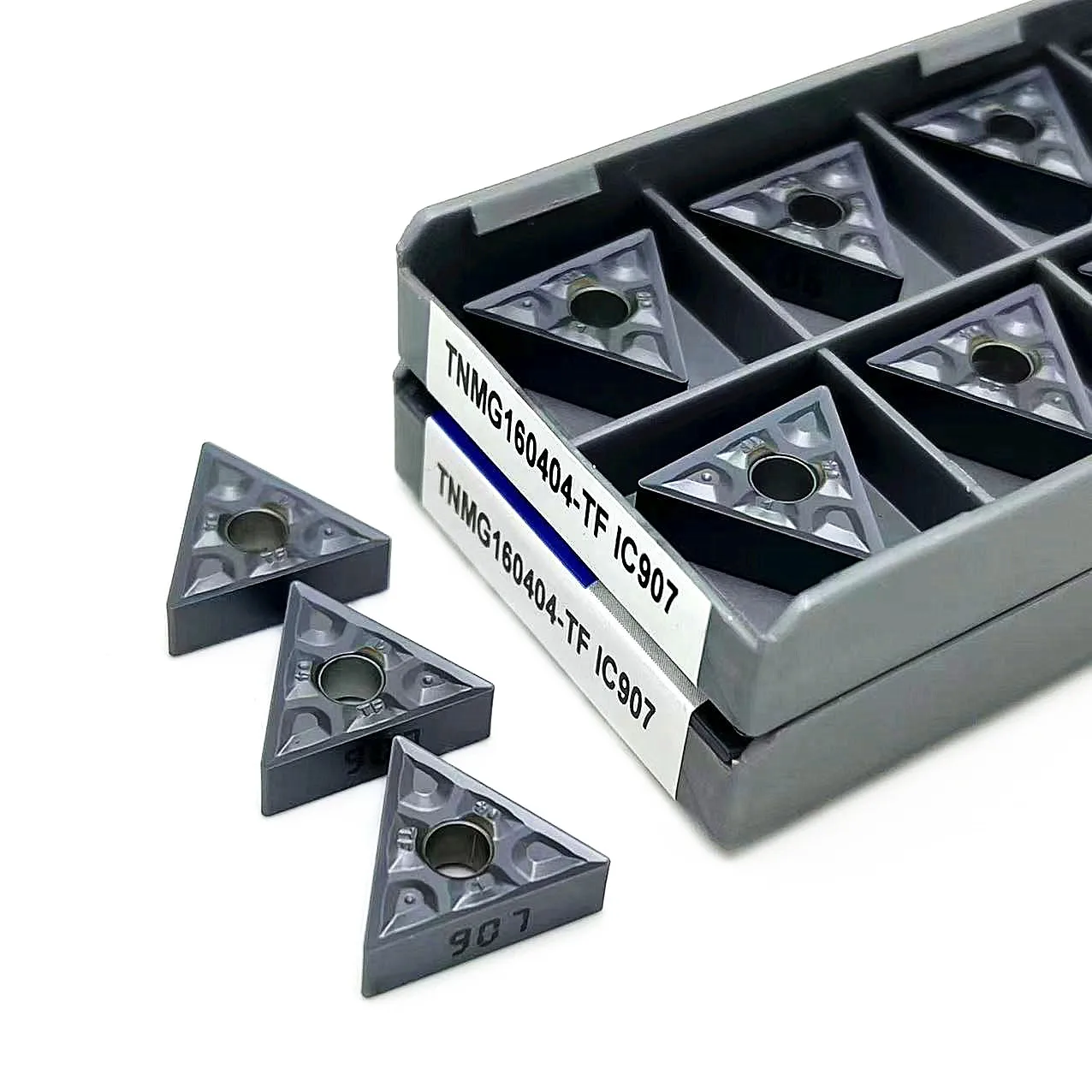 10 шт. высокое качество TNMG160404 TF IC907 908 TNMG160408 TF IC907 908 CNC станок внешний карбидный инструмент токарная вставка TNMG160408
