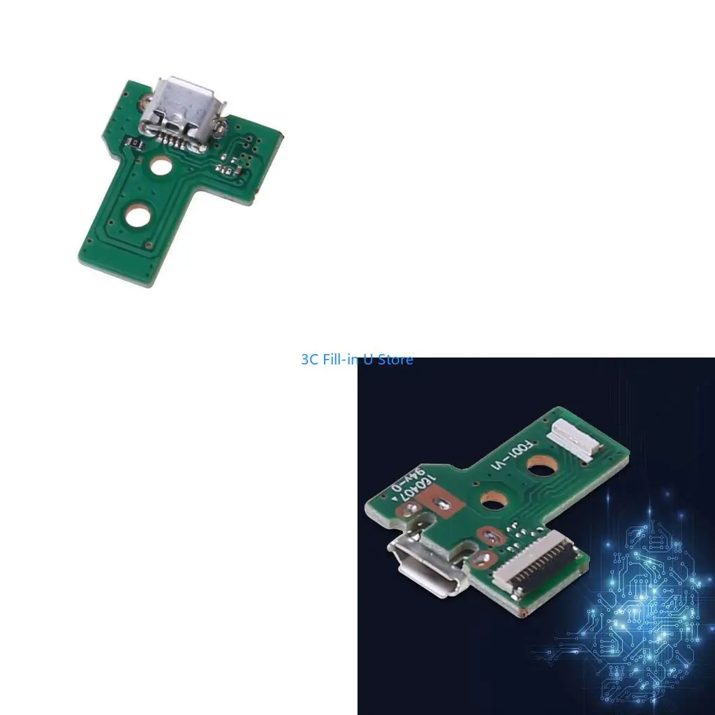 

G8TA USB-порт для зарядки, гнездо для зарядного устройства, печатная плата JDS-030 для беспроводного игрового контроллера с