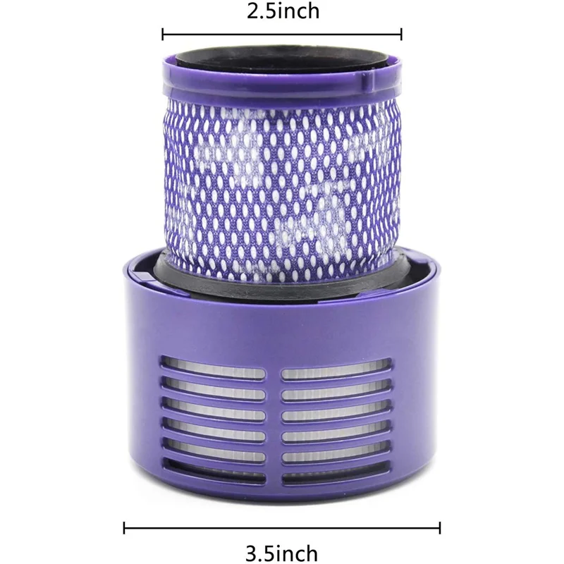 Unidad de filtro Hepa lavable ABUD-4X para Dyson V10 SV12 Cyclone Animal limpieza Total absoluta filtros de aspiradora repuestos A