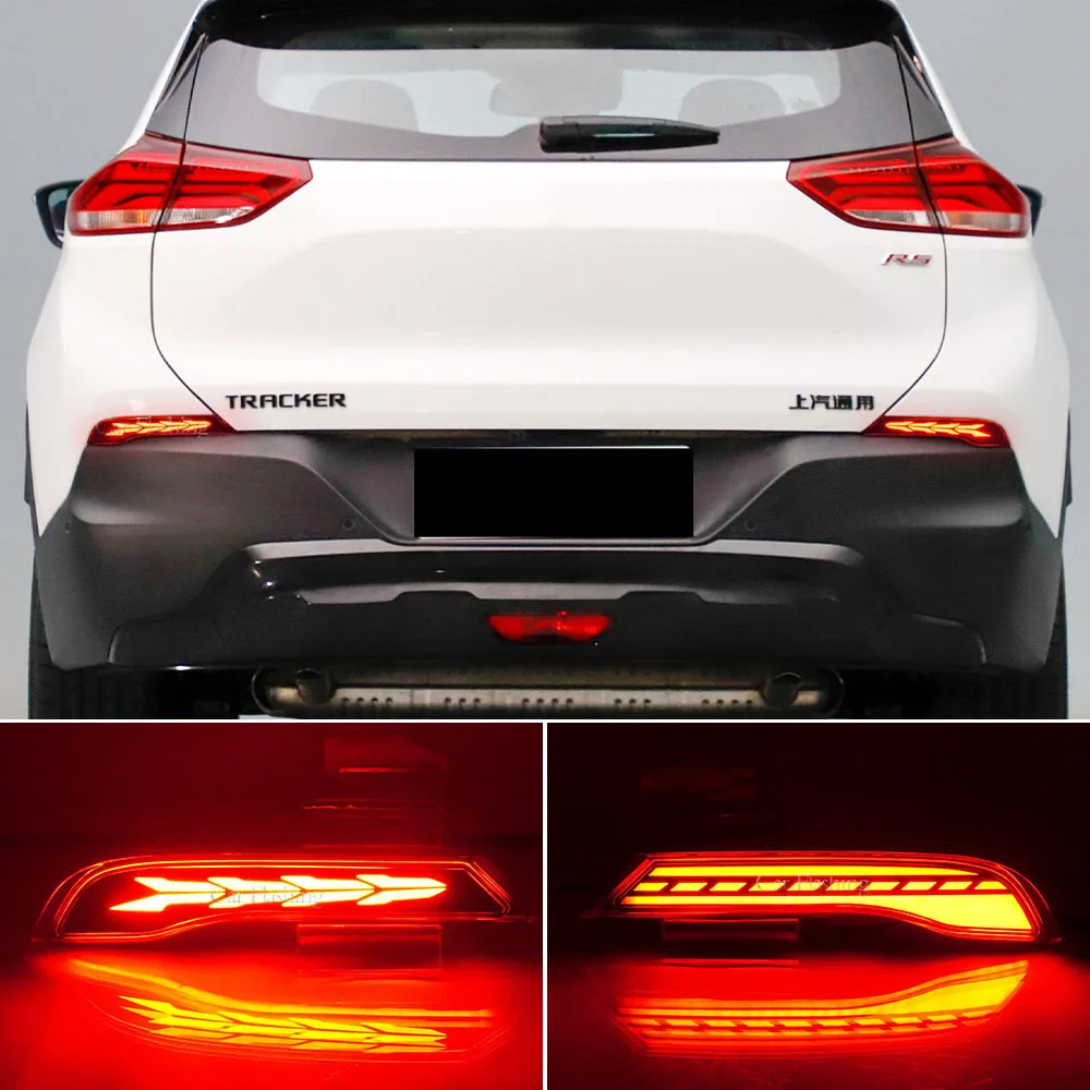 

For Chevrolet 19-23 TRAX models with special rear bumper lights modified with LED brake lights, turn signals, navigation light