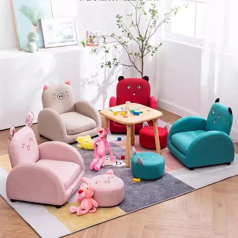 Kursi Sofa anak-anak taman kanak-kanak desain bayi, kursi anak kecil membaca furnitur anak perempuan Canape Enfants kursi berlengan JGY