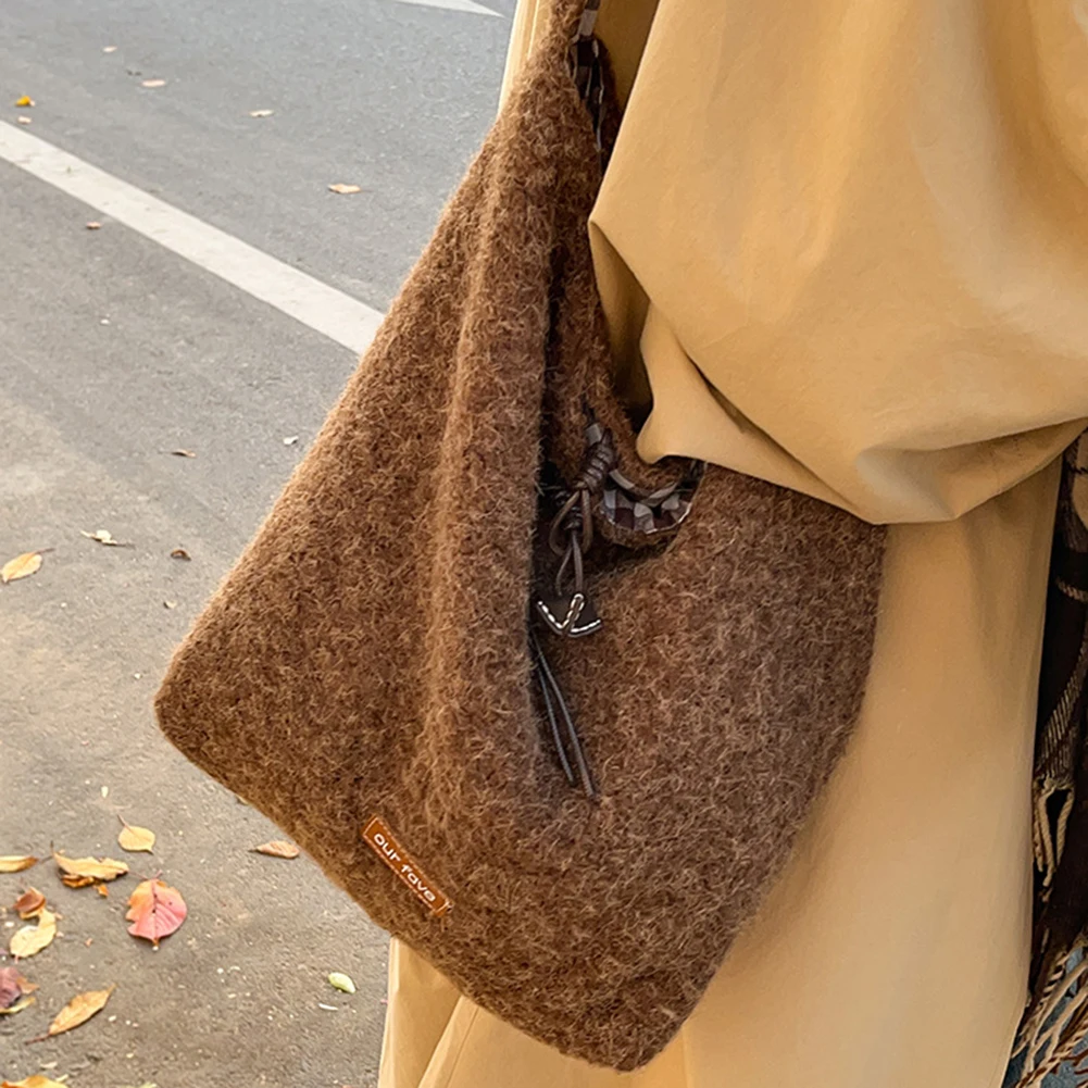 حقيبة يد نسائية كبيرة مضادة للسرقة للتسوق #5