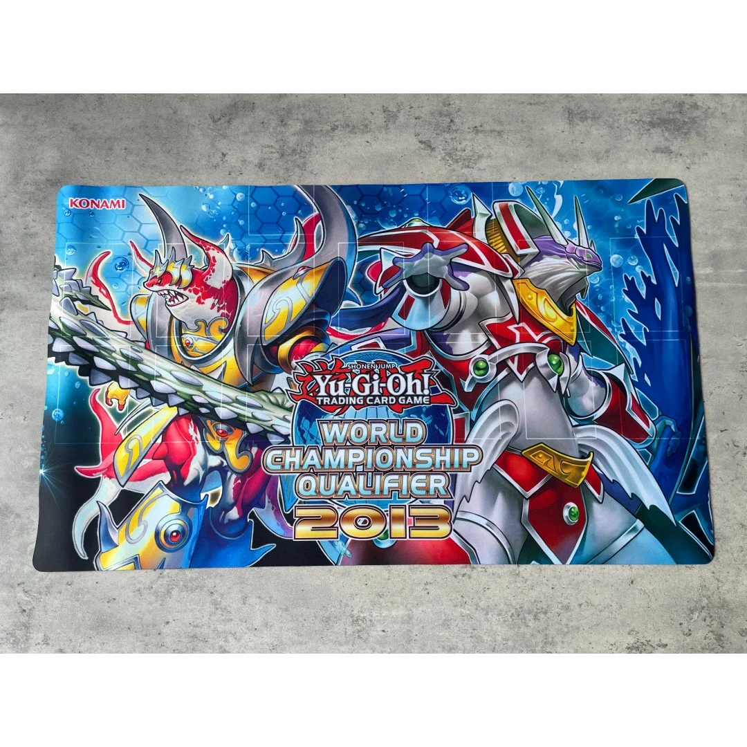 600x350mm Diy 2013 WCQ Playmat Levia-Dragon-Daedalus Gungnir Dragon of The Ice Barrier Single Rubber Board Game Card Mat Gifts